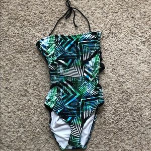 One piece bathing suit